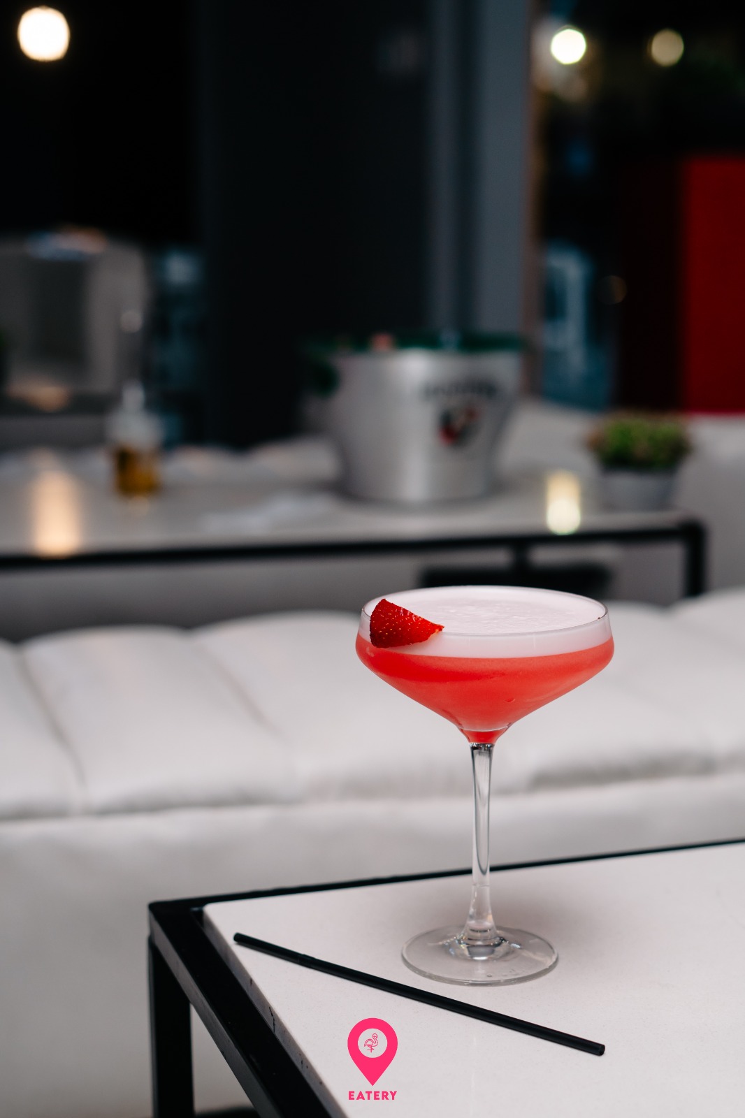 Lively event atmosphere